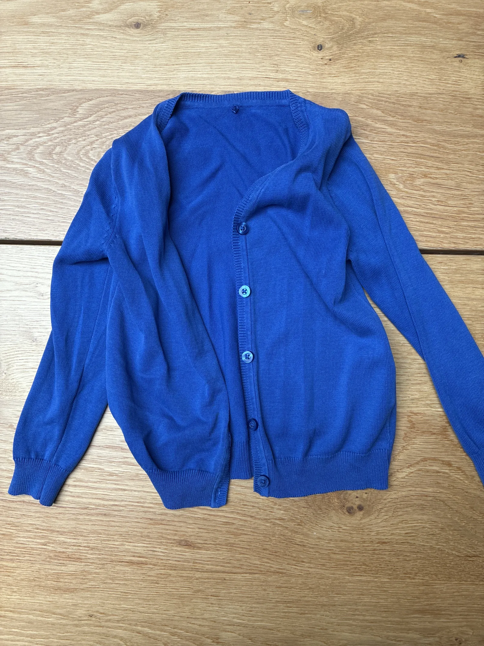 Blue cardigan (excellent condition)