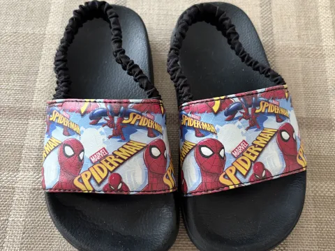 Spider-Man sandals UK8 infant