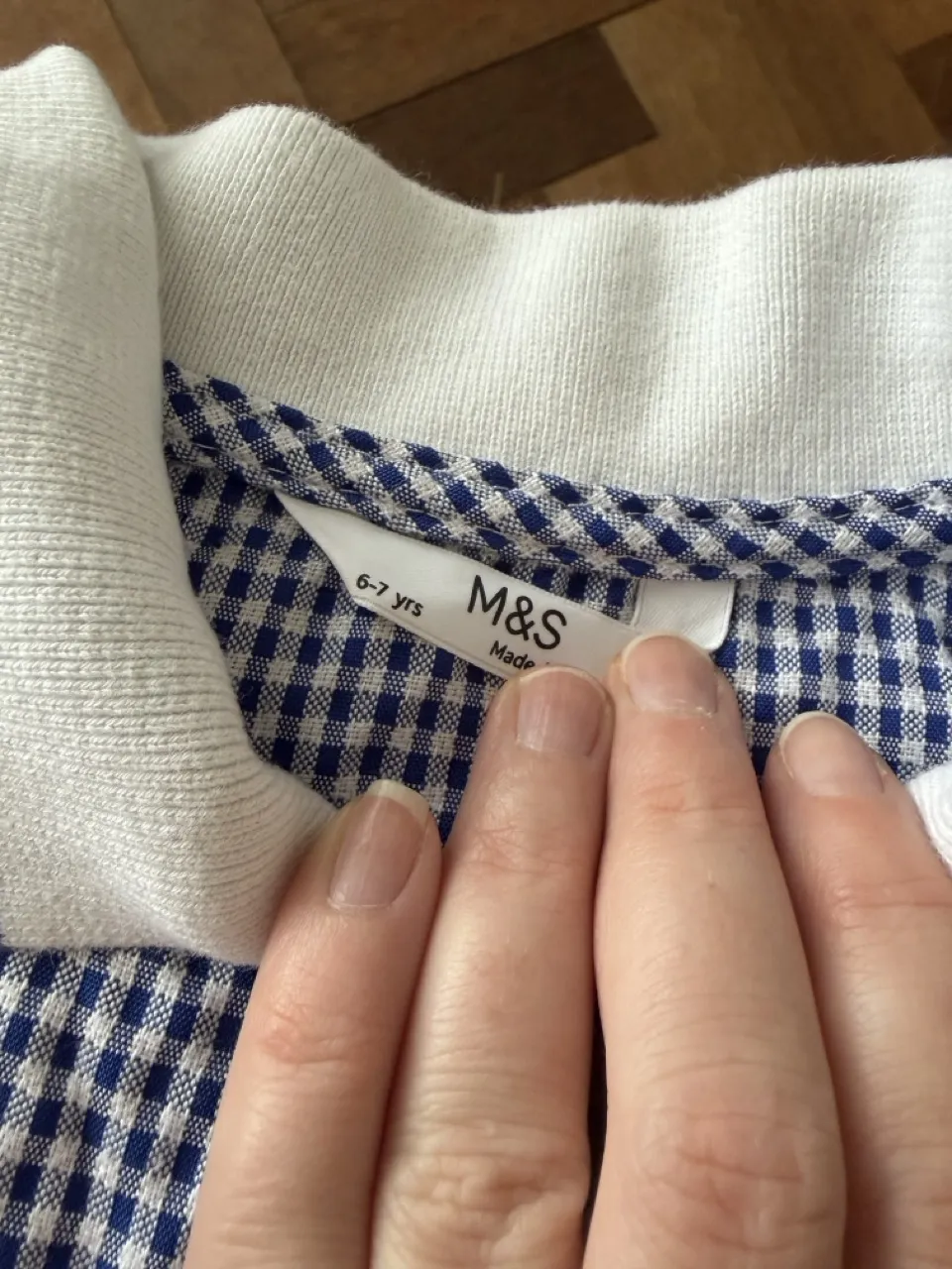 Gingham play suits x2
