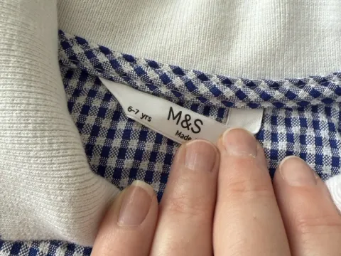Gingham play suits x2