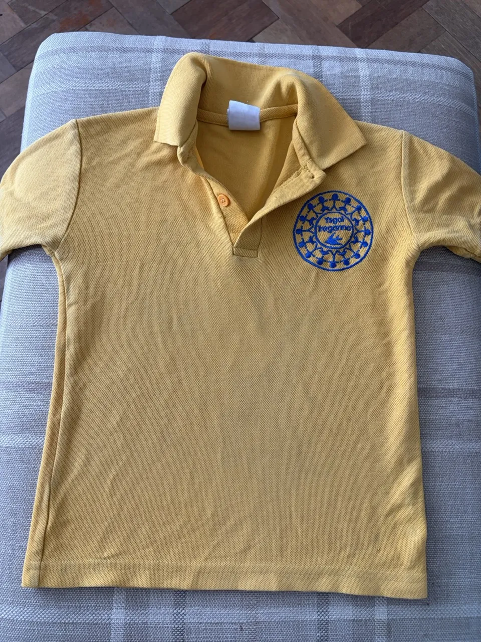 Yellow Logo Polo Shirt