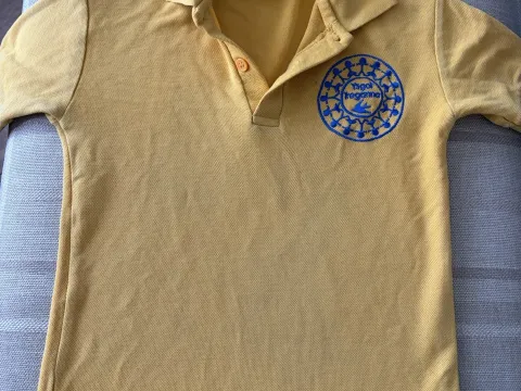 Yellow Logo Polo Shirt