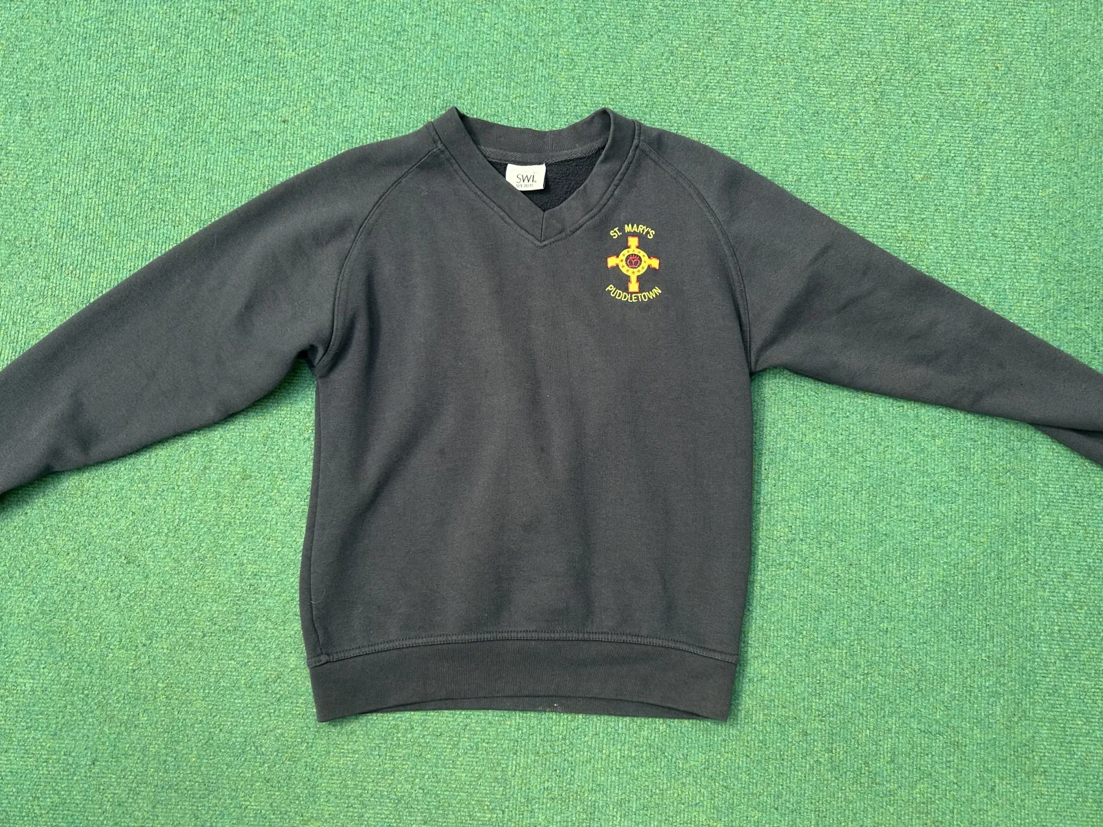 Navy School Jumper Size 30/32