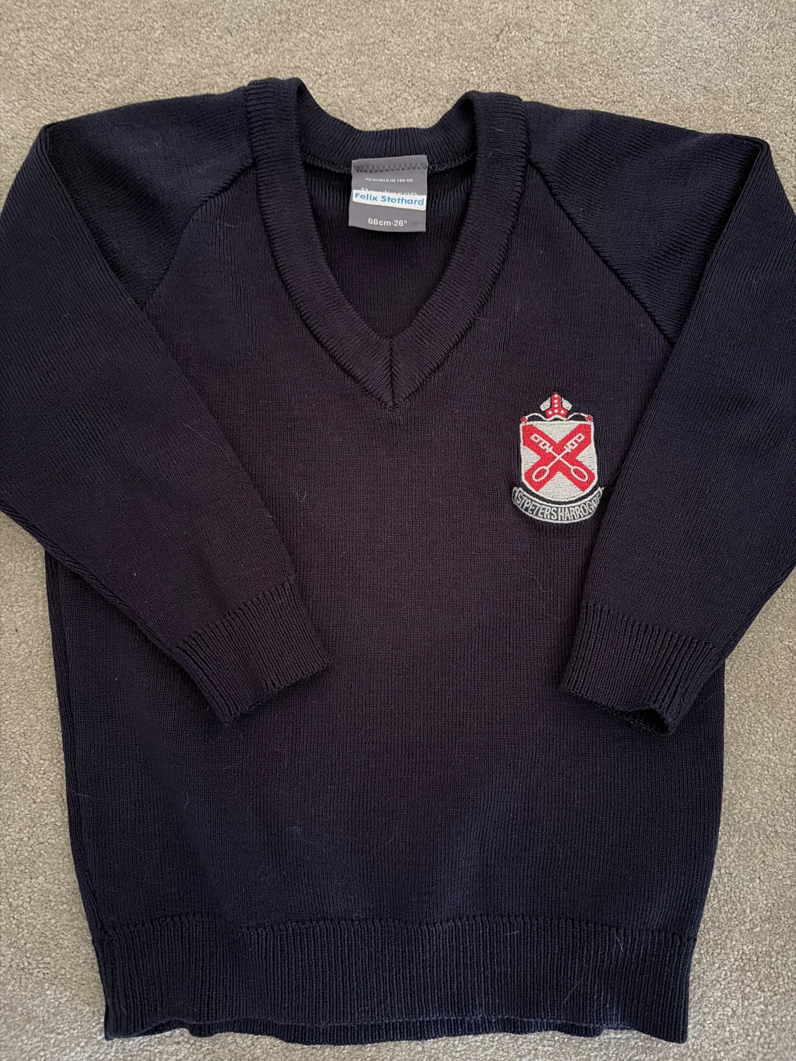 School jumper size 26