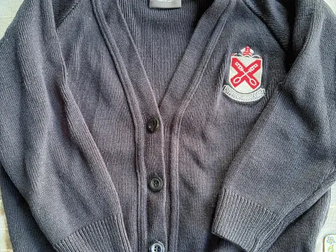 School cardigan size 26