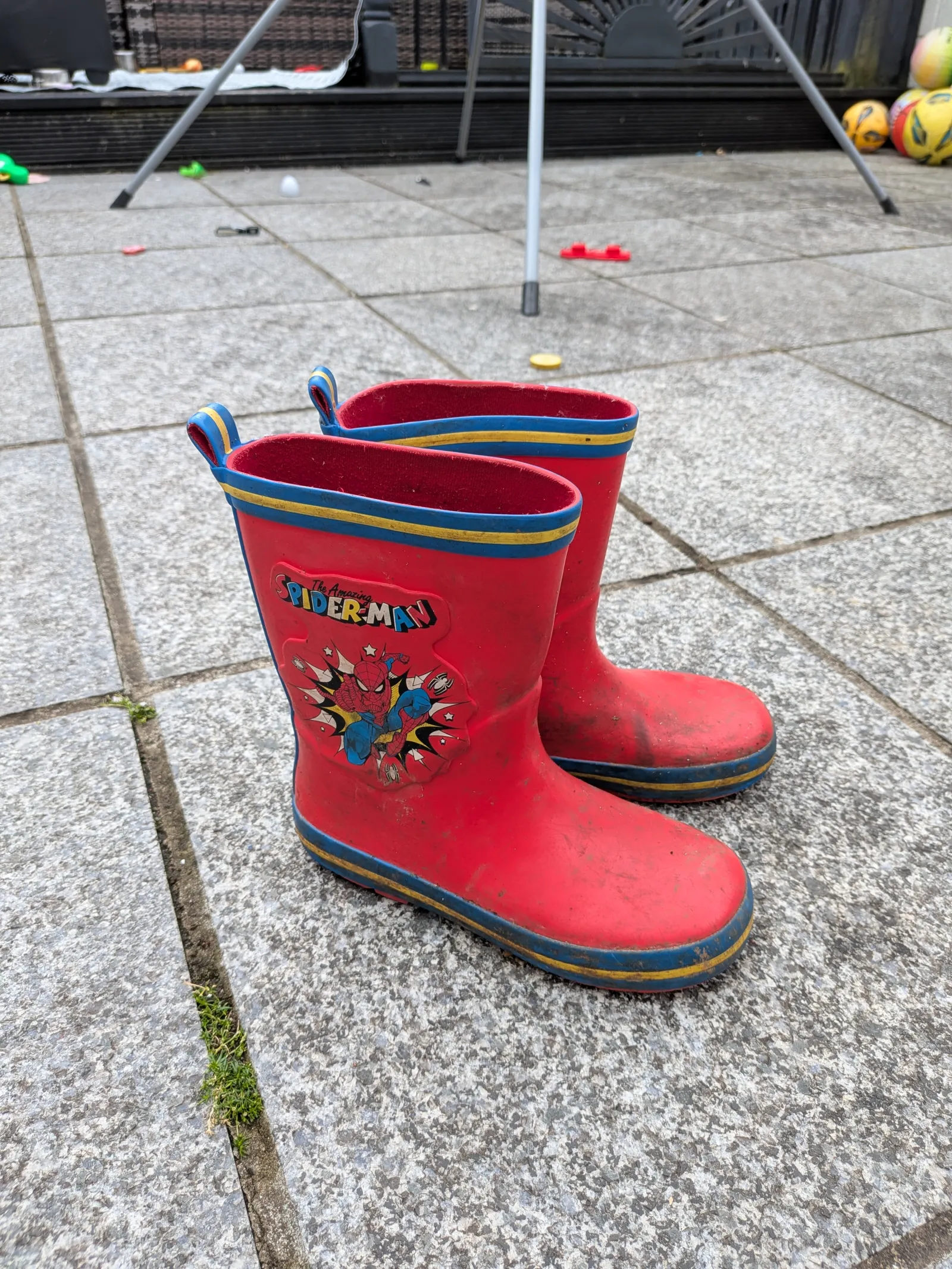 Spiderman wellies