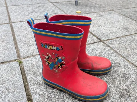 Spiderman wellies