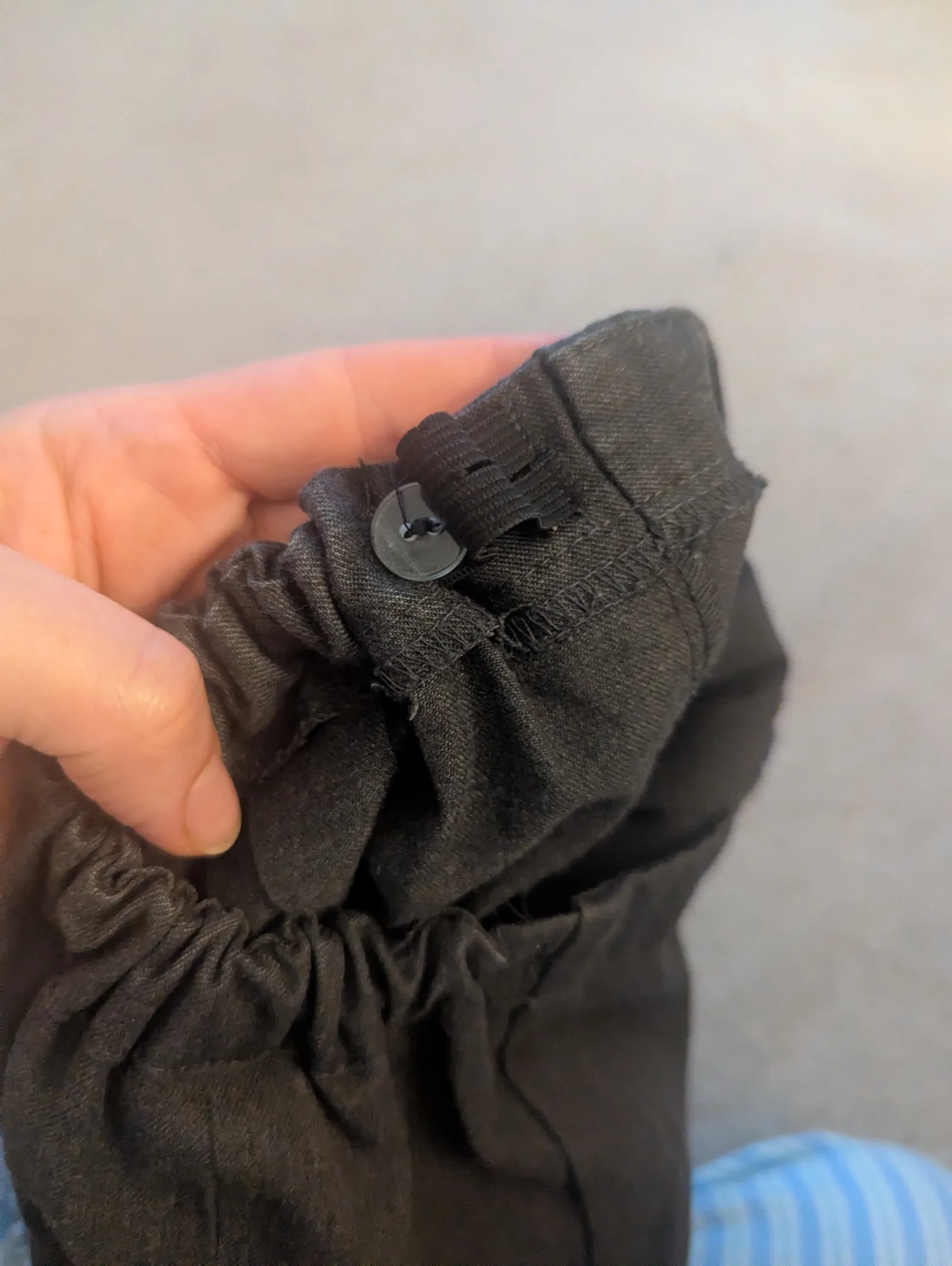Grey school skirts