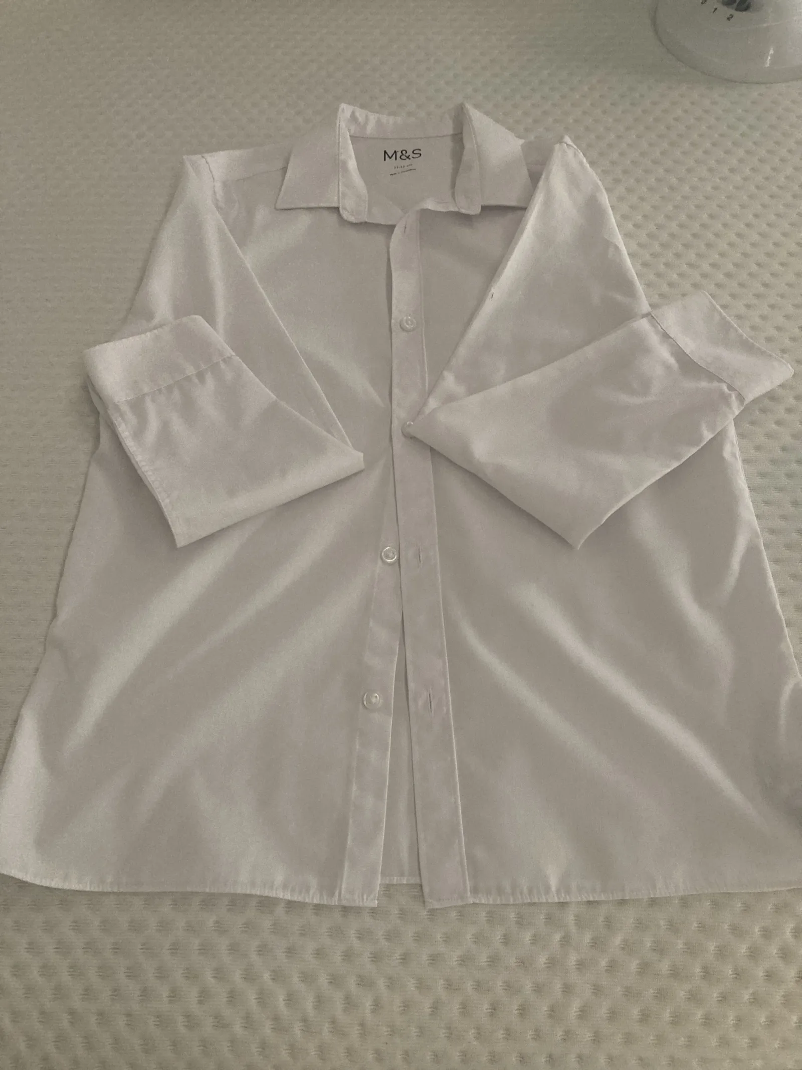 Boys white school shirts