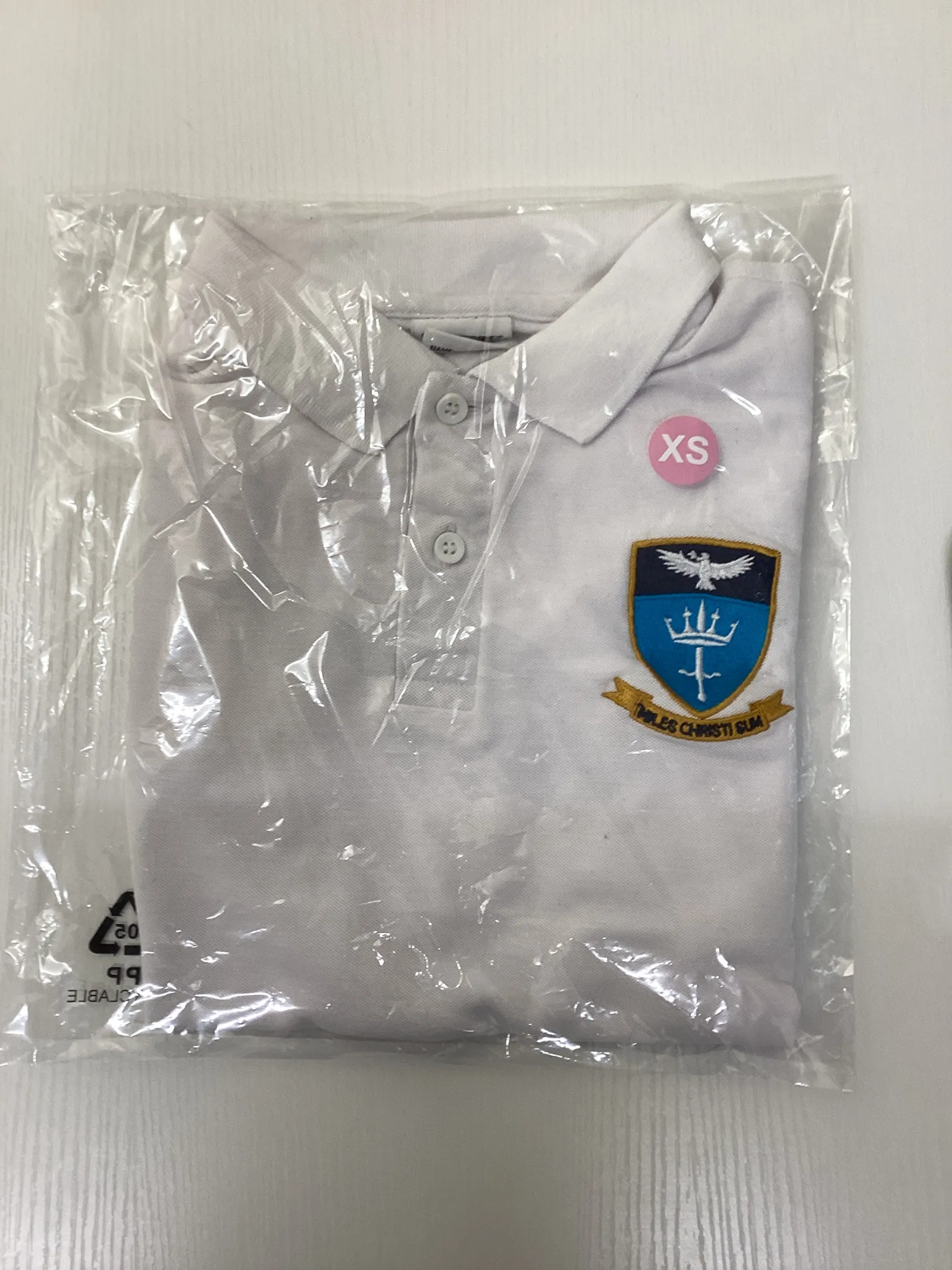 School PE polo top