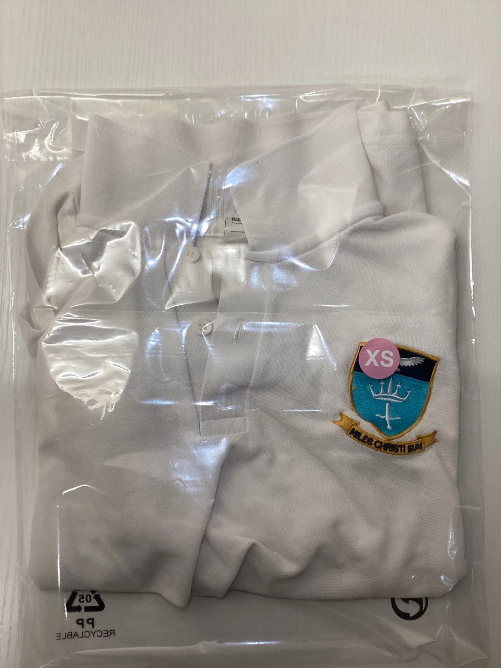 School PE polo top