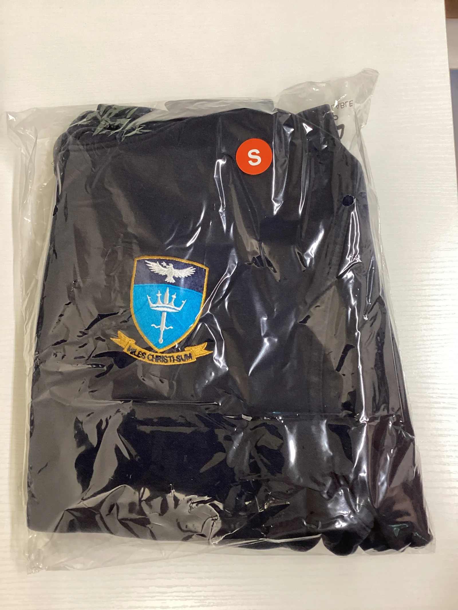 Navy school PE hoodie