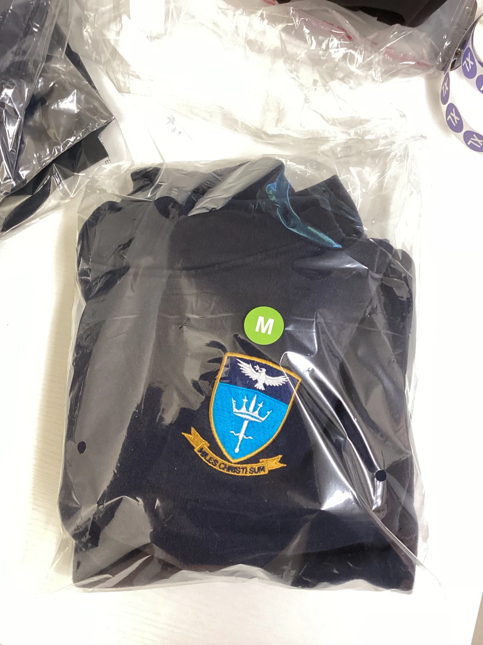 Navy school PE hoodie