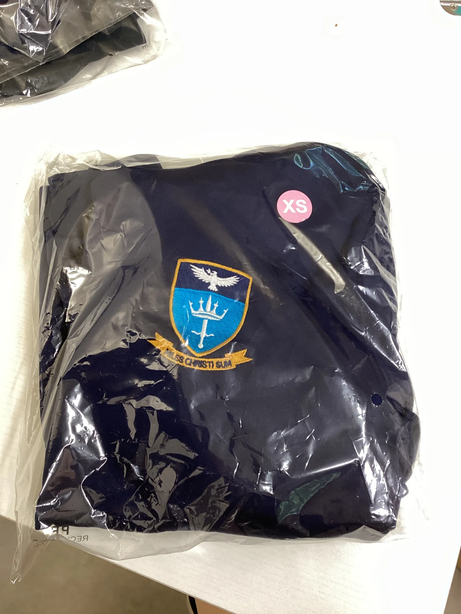 NEW navy school hoodie