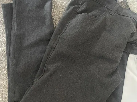 Grey school trousers