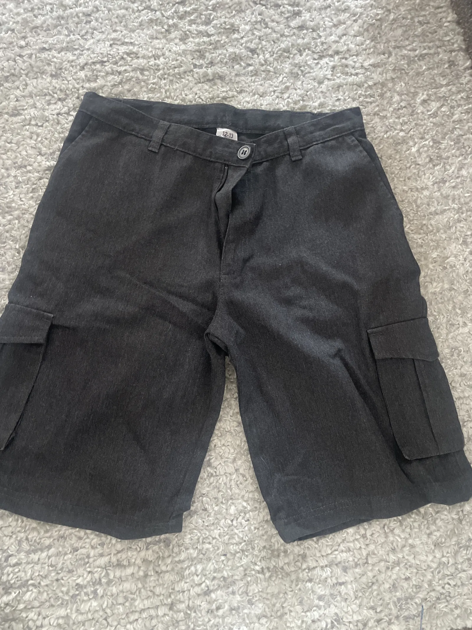 Grey school shorts