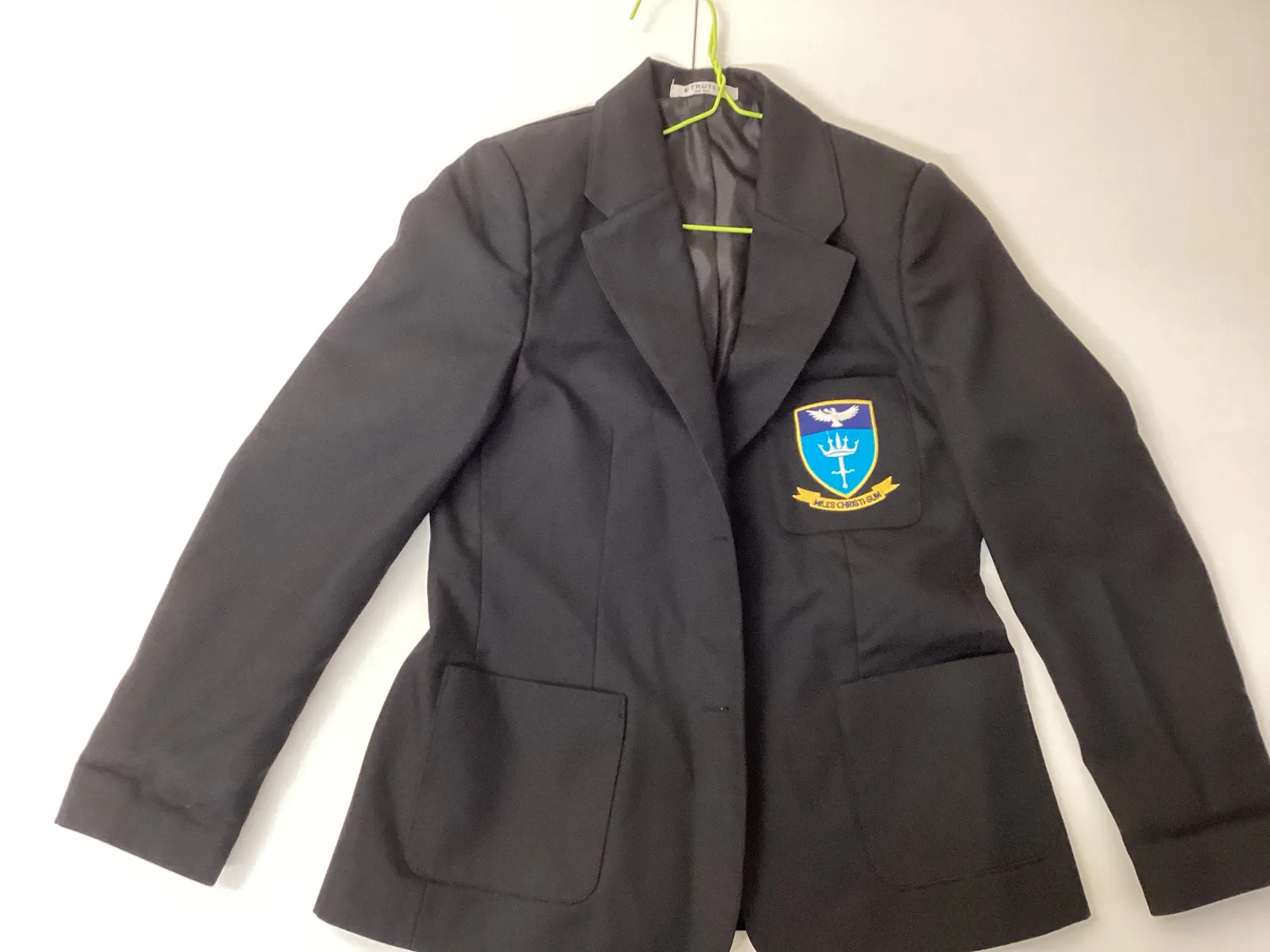 Black school blazer