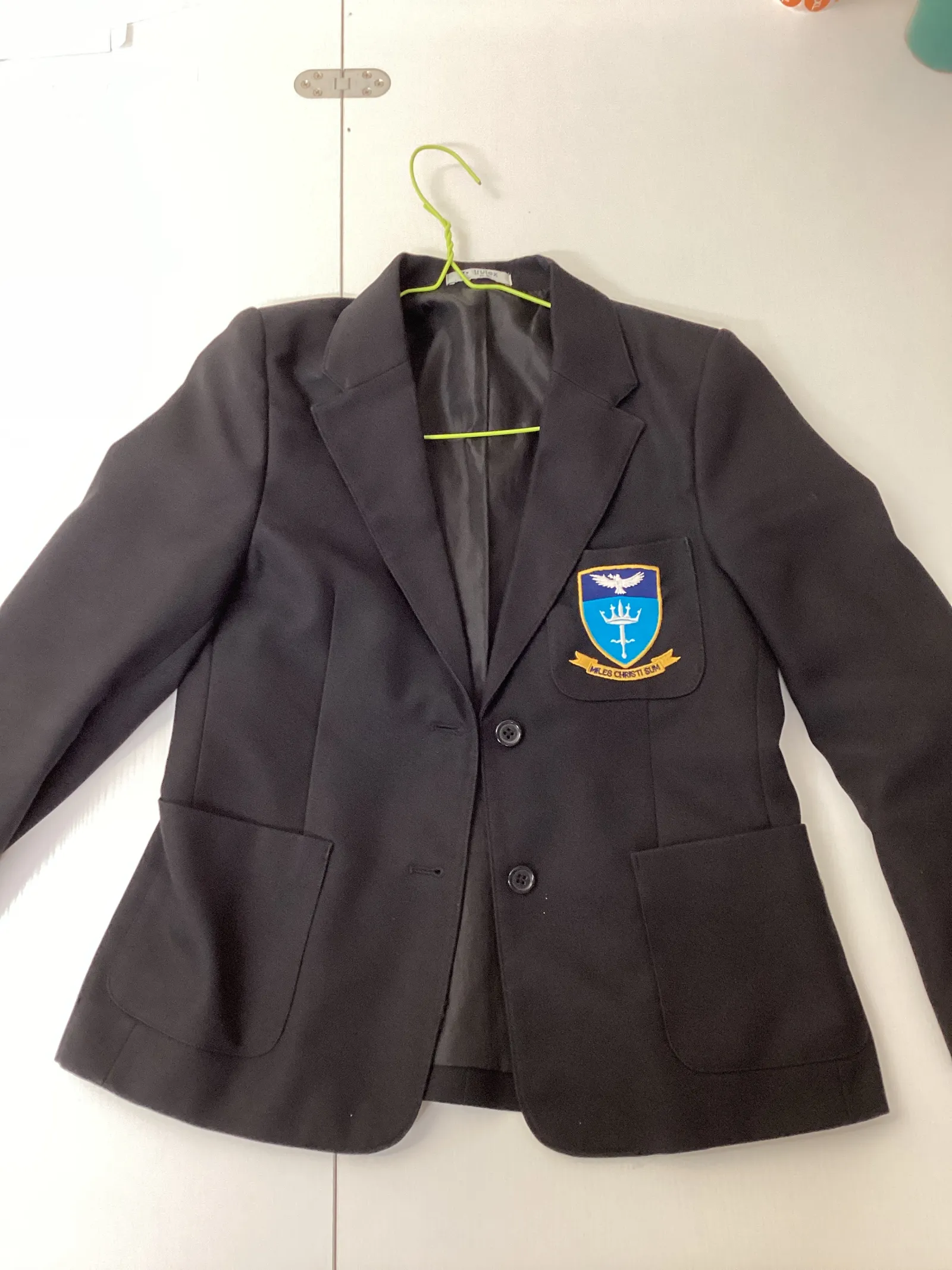 Black school blazer