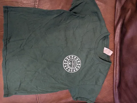 Green sports t-shirt 5-6