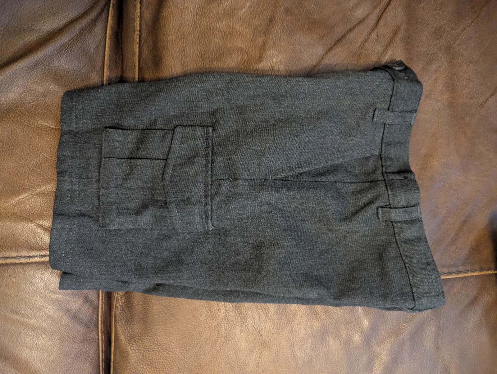 Grey school shorts 4-5 from asda