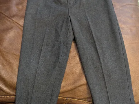 Boys grey school.trousers age 5  sainsburys