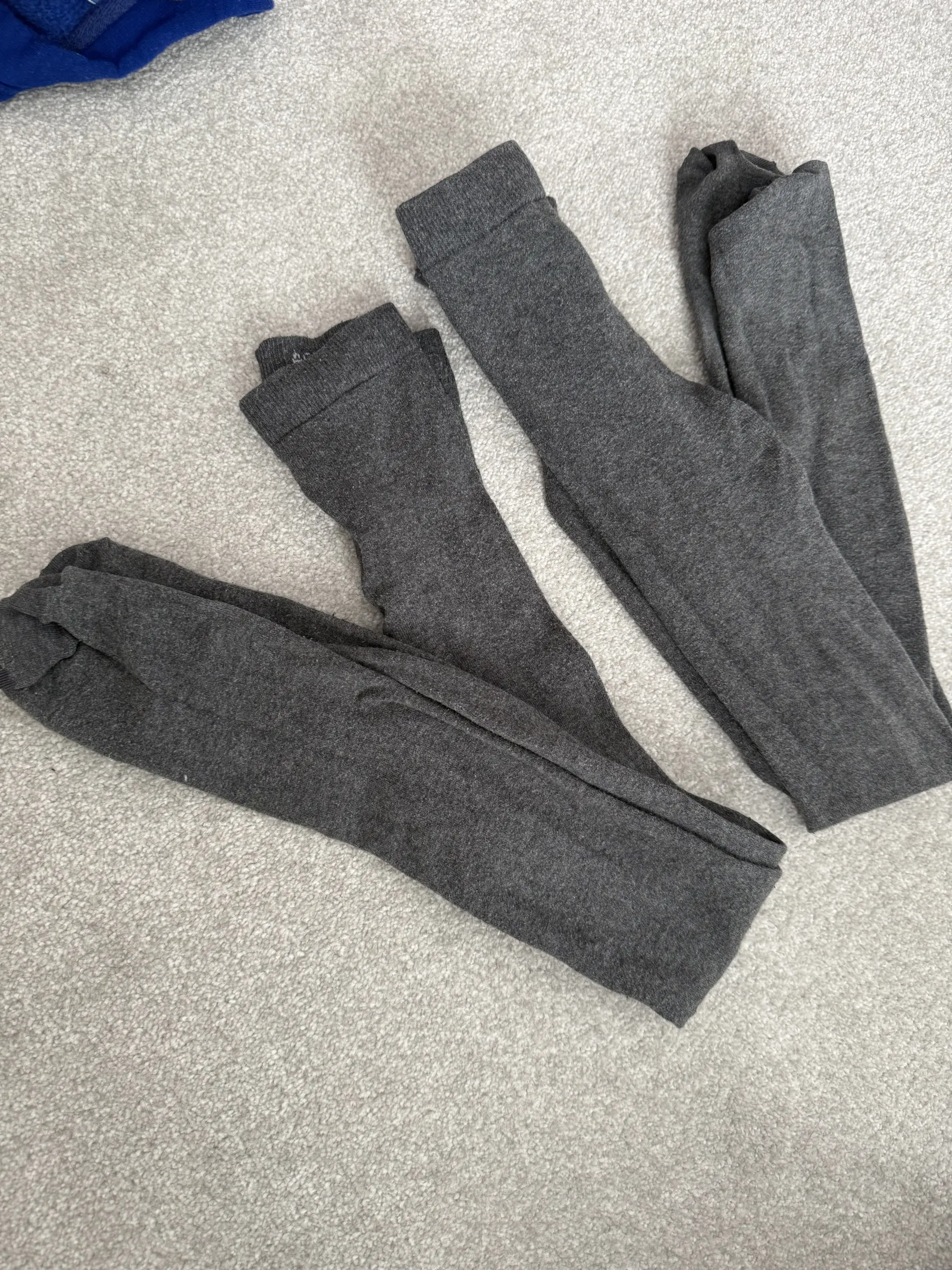 2 x M&S grey tights