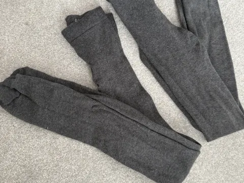 2 x M&S grey tights