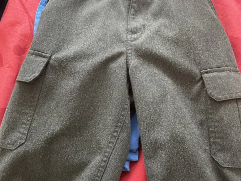Boys grey trousers