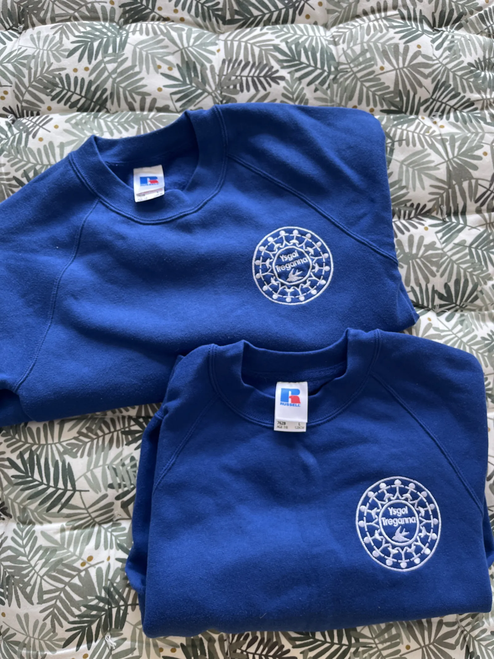 X2 Blue Jumpers -7-8 age