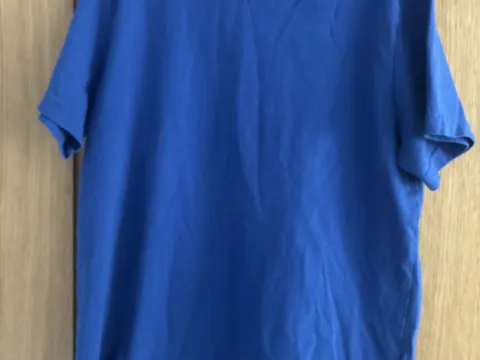Blue cotton t-shirt