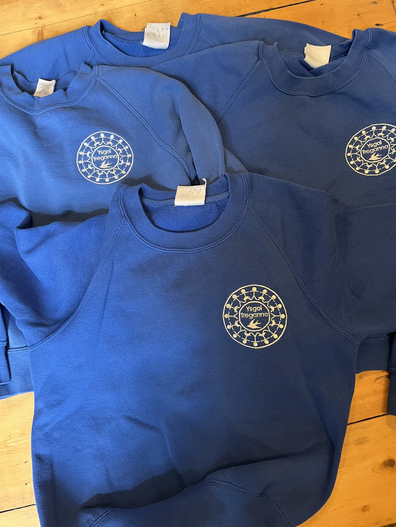 Treganna jumpers with badge