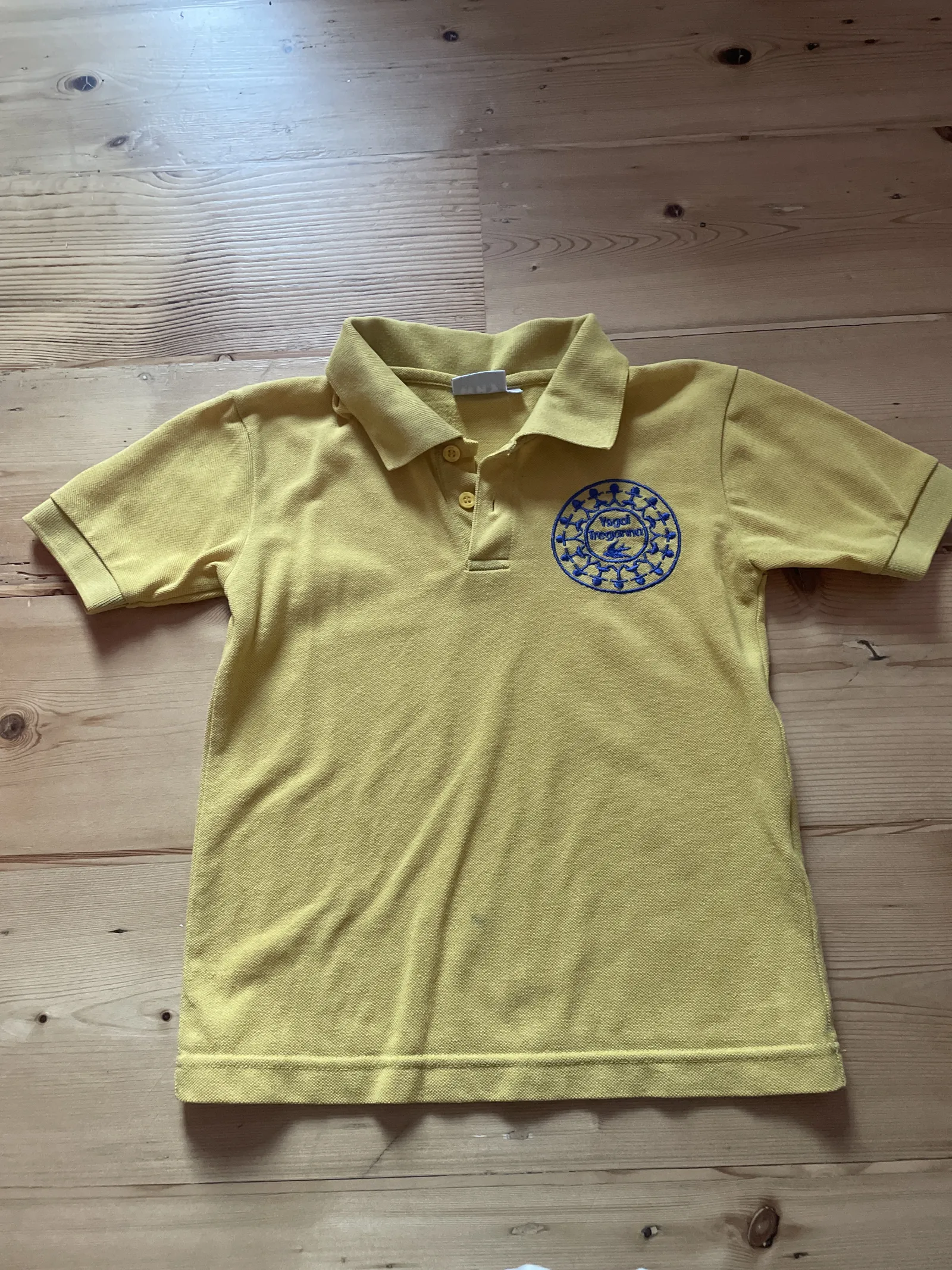 Yellow polo