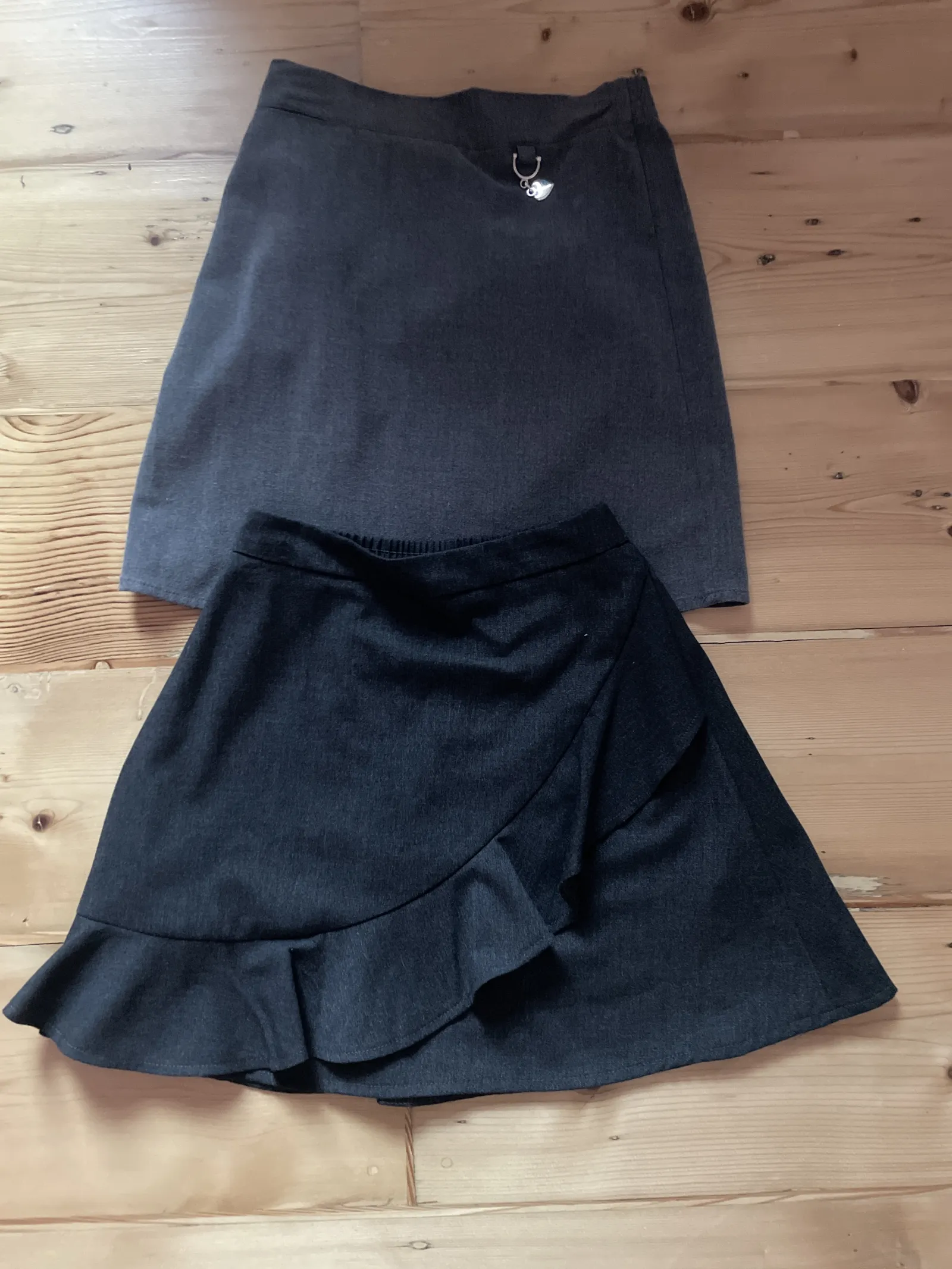 Two skirts mixed styles