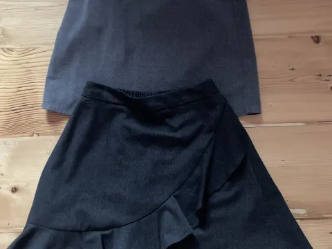 Two skirts mixed styles