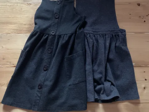 Pinafores 6-7 mixed styles