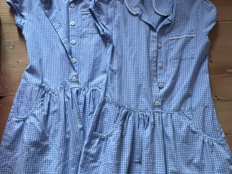 Summer dress M and S x2 age 6-7