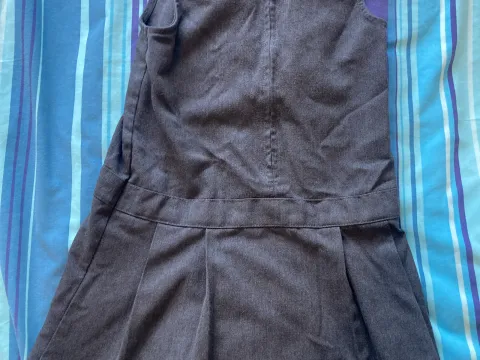 Grey F&F Pinafore Dress