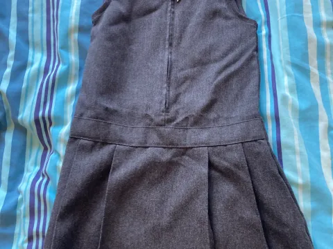 Grey F&F Pinafore Dress