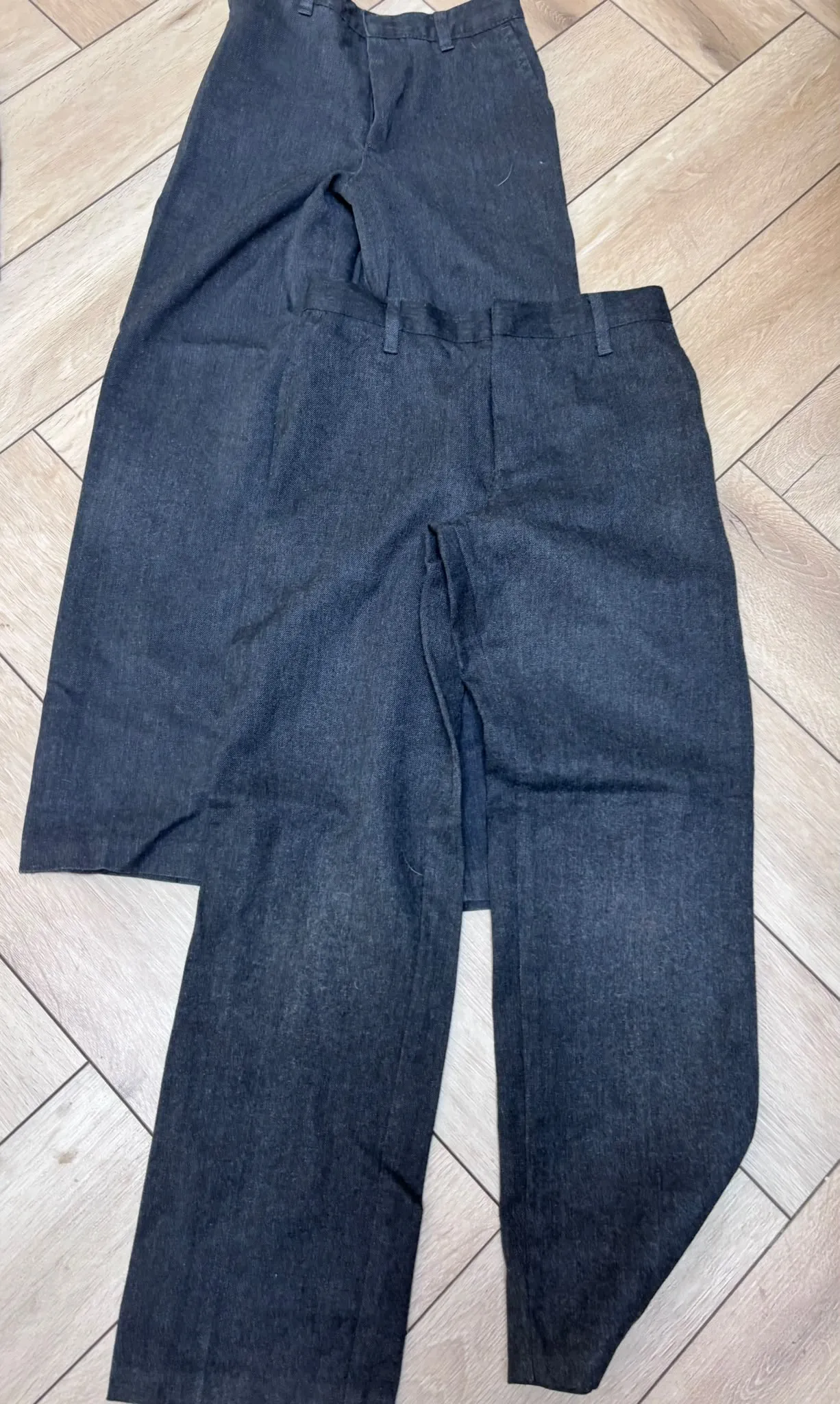 Grey boys trousers 7-8, george.