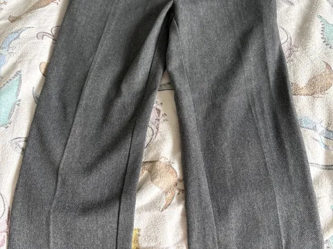 M&S boys grey slim trousers
