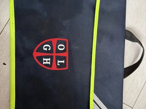 Our lady’s of good help book bag