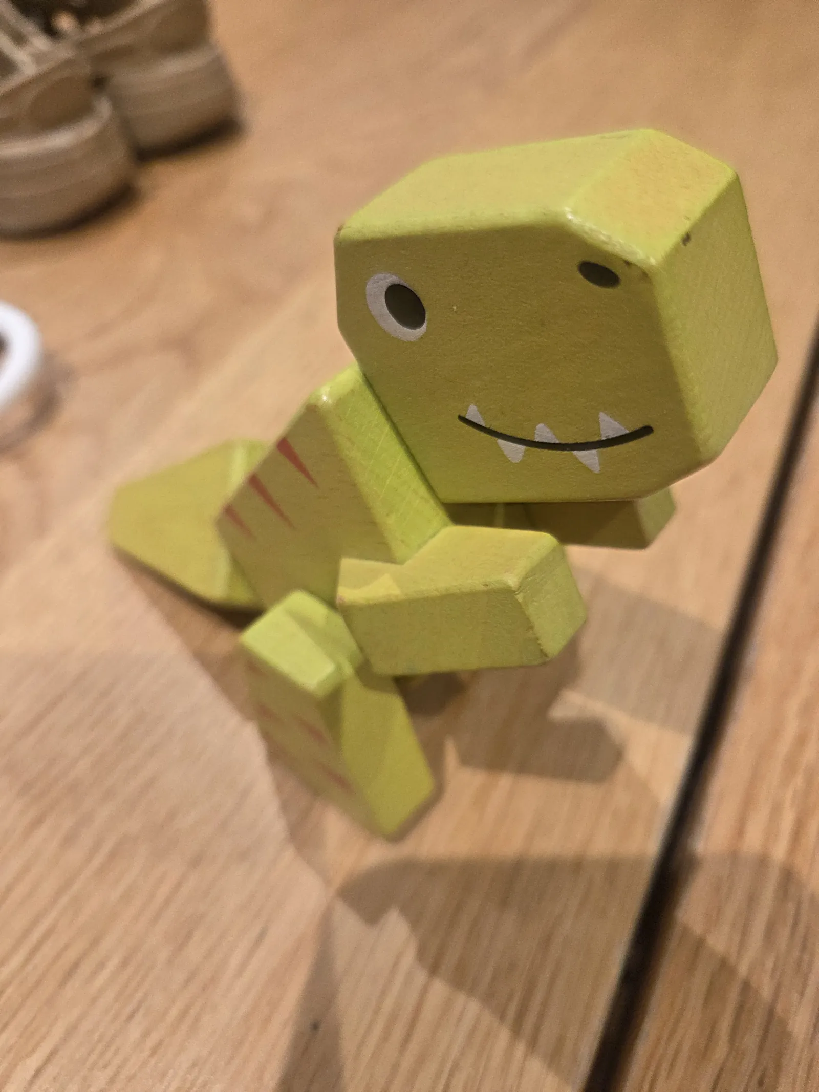 Wooden dinosaur