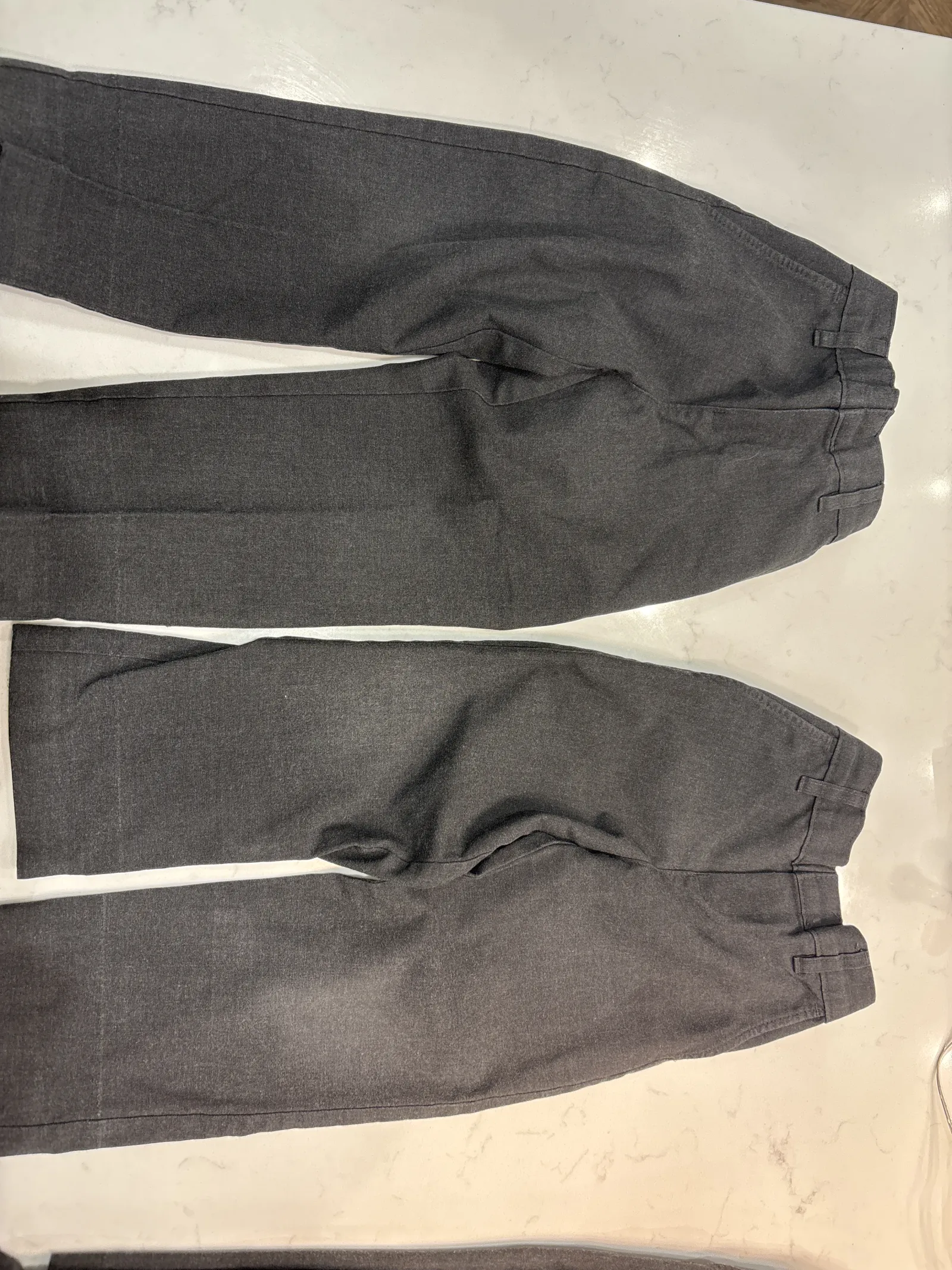 7 x Charcoal M&S boys trousers