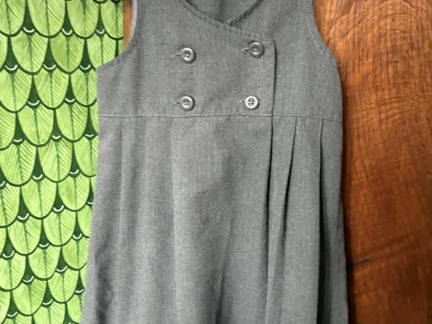 Grey M&S Pinafore 4-5