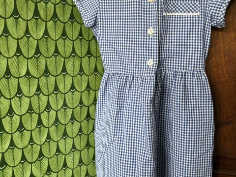 Dark blue M&S summer dress 4-5