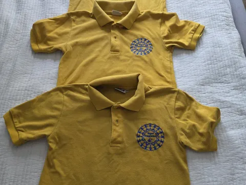3x Ysgol Treganna polo shirts